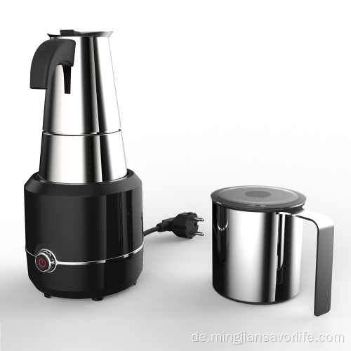 Automatische Kaffeeschäumer-Milchaufschäumer-Maschine aus Edelstahl